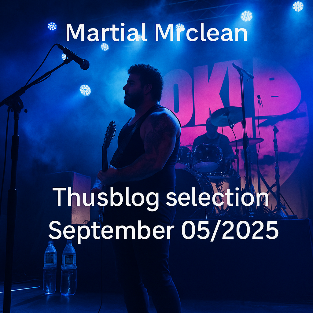 Thusblog selection - September 05/2025