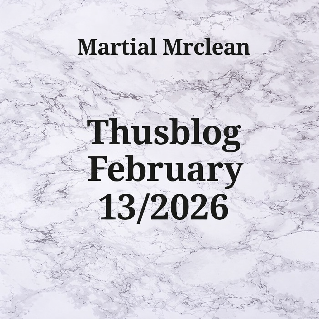 Thusblog - February 13/2026