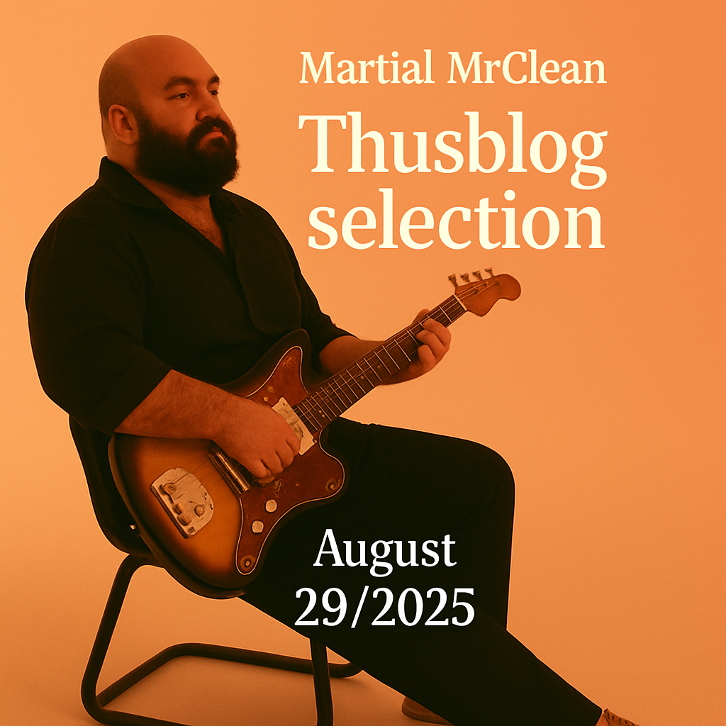 Thusblog selection - August 29/2025