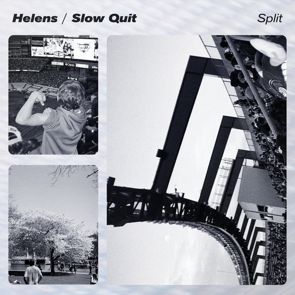 Helens & Slow Quit - split