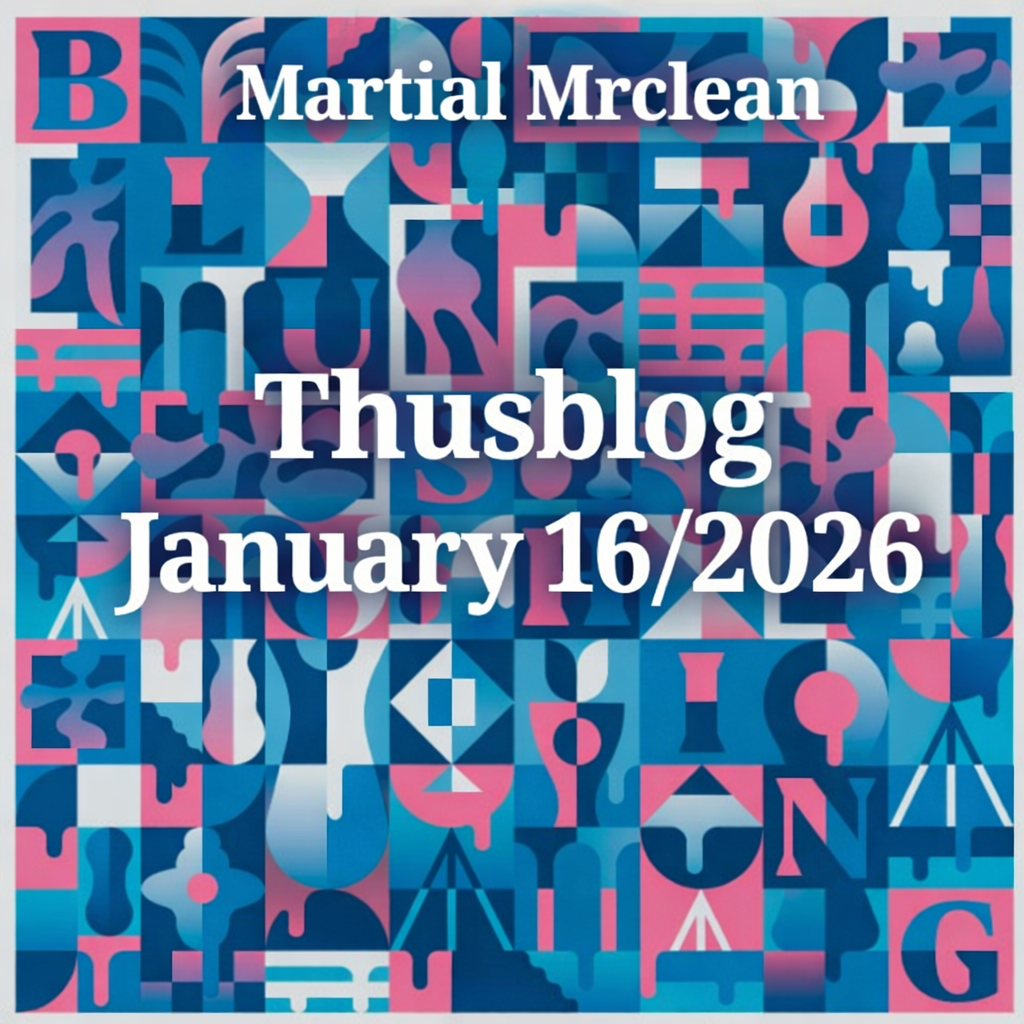 Thusblog - January 16/2026